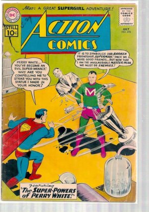 ACTION COMICS # 278, 3.0 GD/VG 