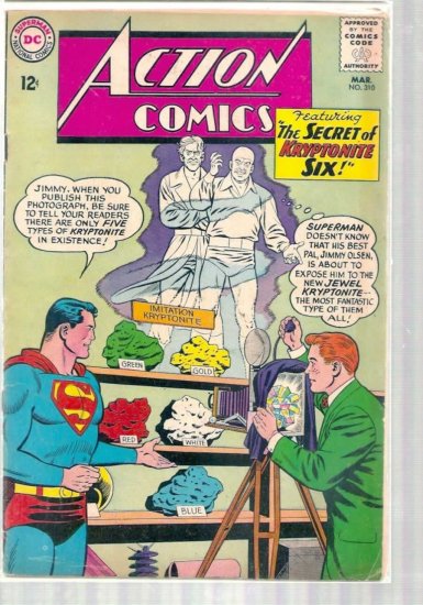 ACTION COMICS # 310, 3.5 VG -
