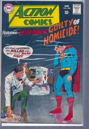 Action Comics # 358, 4.5 VG + 