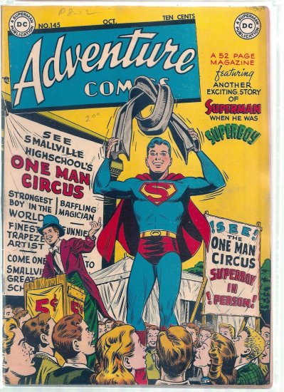 ADVENTURE COMICS # 145, 6.0 FN