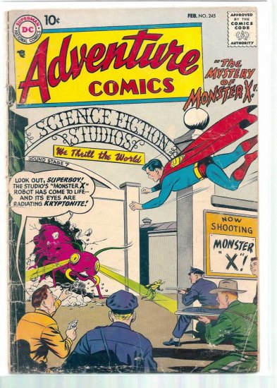 ADVENTURE COMICS # 245, 1.0 FR