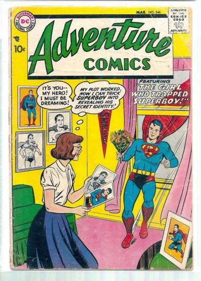 ADVENTURE COMICS # 246, 1.5 FR/GD