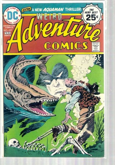 ADVENTURE COMICS # 437, 6.0 FN