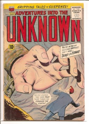 ADVENTURES INTO THE UNKNOWN # 123, 4.0 VG 