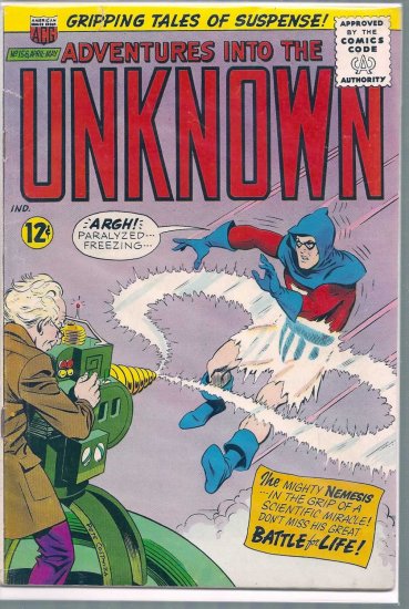 ADVENTURES INTO THE UNKNOWN # 156, 4.0 VG