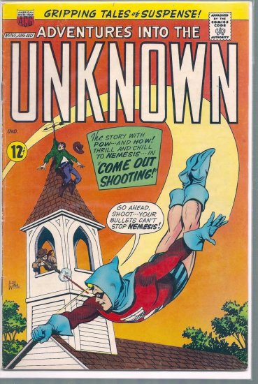ADVENTURES INTO THE UNKNOWN # 165, 4.5 VG +