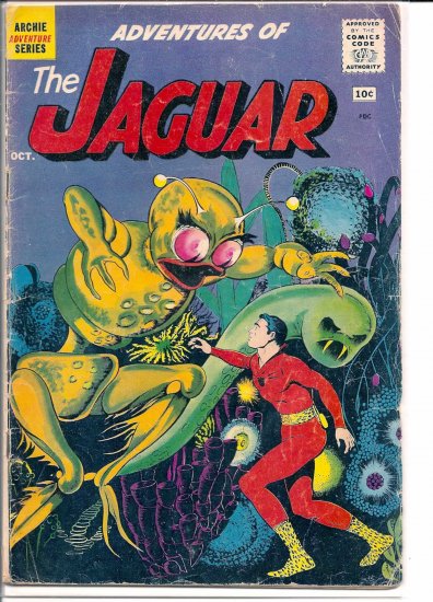 ADVENTURES OF THE JAGUAR # 2, 3.0 GD/VG
