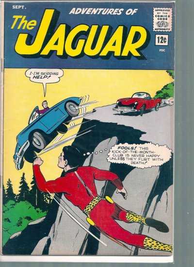 ADVENTURES OF THE JAGUAR # 14, 4.0 VG