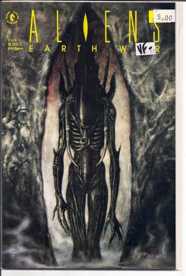 Aliens Earth War # 3, 7.5 VF -