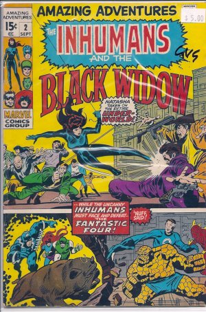 Amazing Adventures # 2, 3.0 GD/VG 