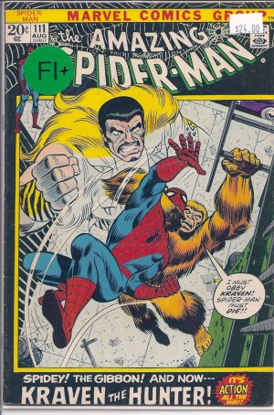 Amazing Spider-Man # 111, 6.5 FN + 
