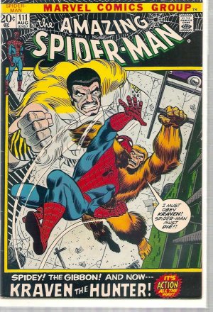AMAZING SPIDER-MAN # 111, 6.5 FN + 