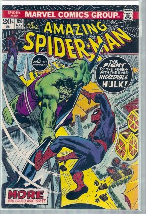 AMAZING SPIDER-MAN # 120, 9.0 VF/NM 