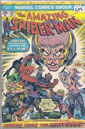 Amazing Spider-Man # 138, 3.0 GD/VG 