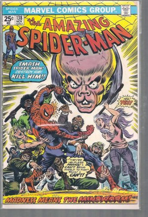 AMAZING SPIDER-MAN # 138, 2.5 GD + 