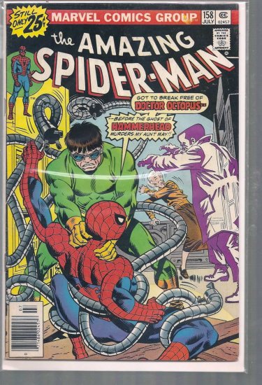 AMAZING SPIDER-MAN # 158, 4.0 VG