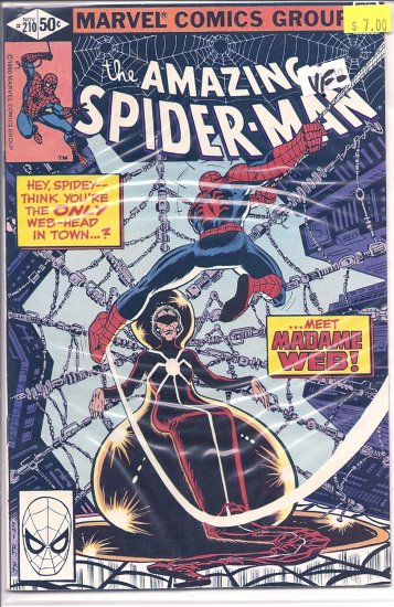 Amazing Spider-Man # 210, 7.5 VF -