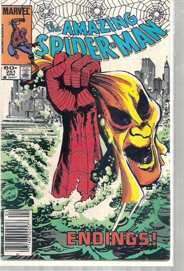 AMAZING SPIDER-MAN # 251, 4.0 VG