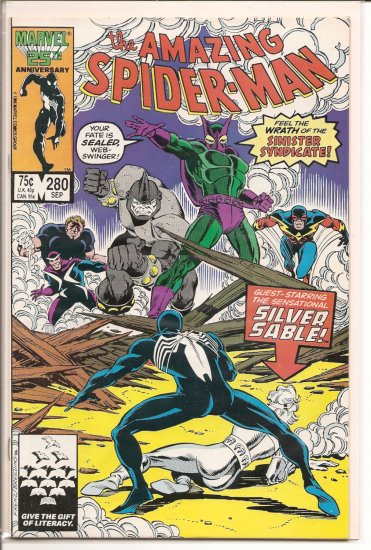 Amazing Spider-Man # 280, 8.5 VF +