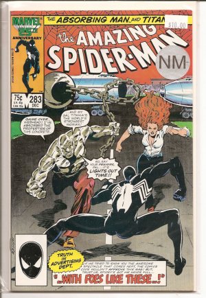 Amazing Spider-Man # 283, 9.2 NM - 