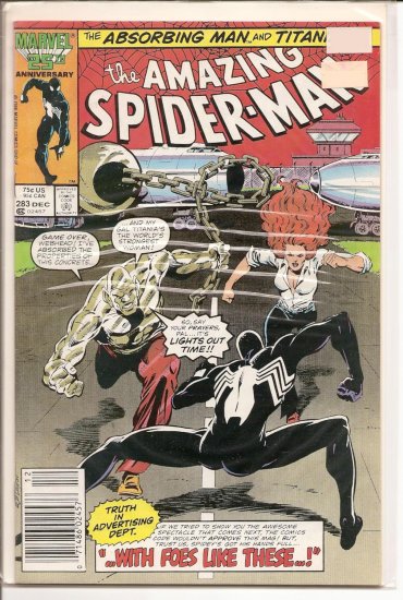 Amazing Spider-Man # 283, 8.5 VF +