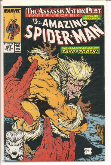 Amazing Spider-Man # 324, 8.0 VF