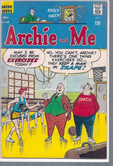 ARCHIE AND ME # 18, 4.5 VG +