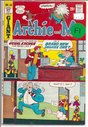 Archie And Me # 55, 6.0 FN 