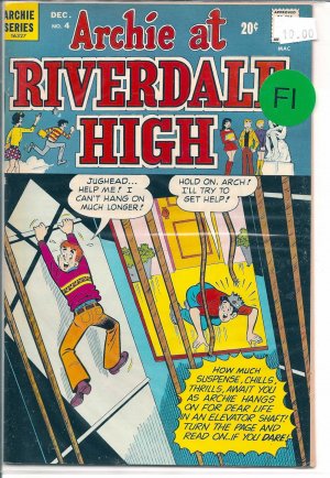 Archie At Riverdale High # 4, 6.0 FN 