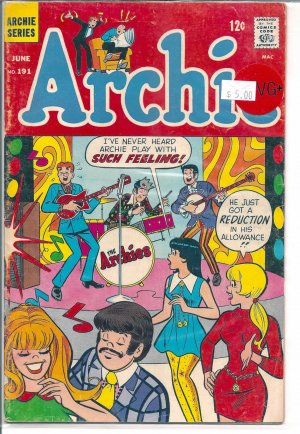 Archie Comics # 191, 4.5 VG + 
