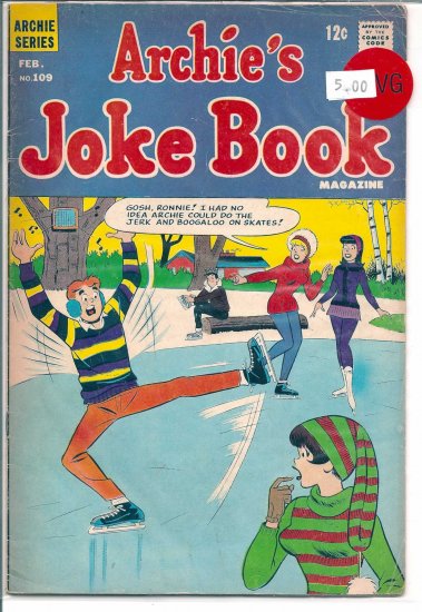 Archie's Joke Book Magazine # 109, 4.0 VG