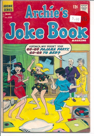 Archie's Joke Book Magazine # 110, 4.0 VG