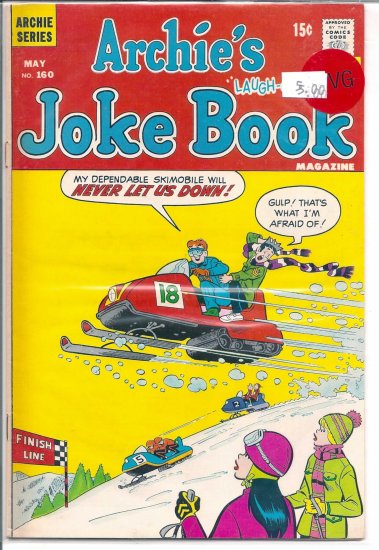 Archie's Joke Book Magazine # 160, 4.0 VG