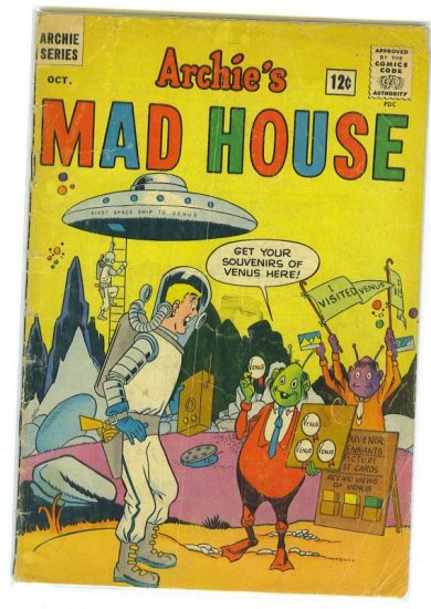 Archie's Mad House # 29, 2.0 GD