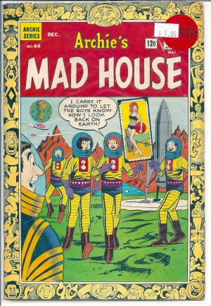 Archie's Madhouse # 44, 4.5 VG + 