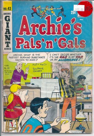 Archie's Pals 'N' Gals # 43, 4.5 VG + 
