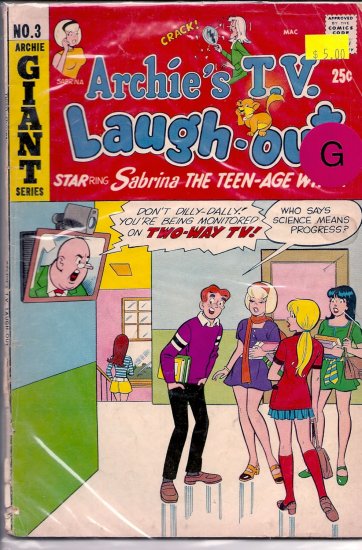 Archie's TV Laugh-Out # 3, 2.0 GD
