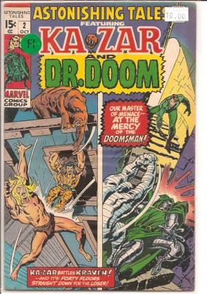 Astonishing Tales # 2, 6.0 FN 