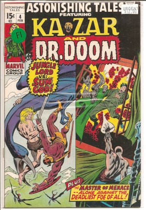 Astonishing Tales # 4, 6.0 FN 