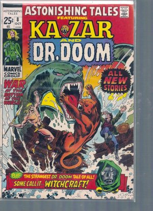 ASTONISHING TALES # 8, 4.0 VG 