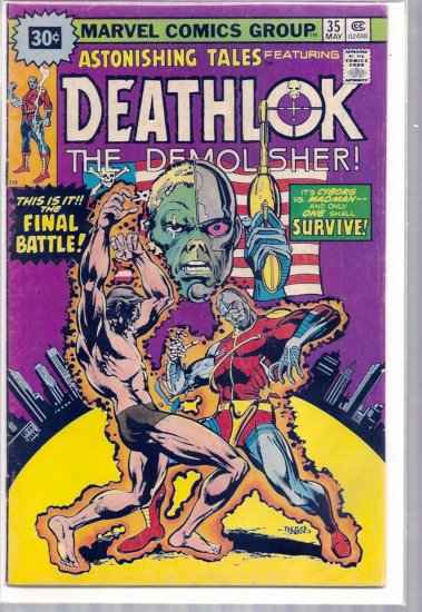 ASTONISHING TALES # 35, 4.5 VG +