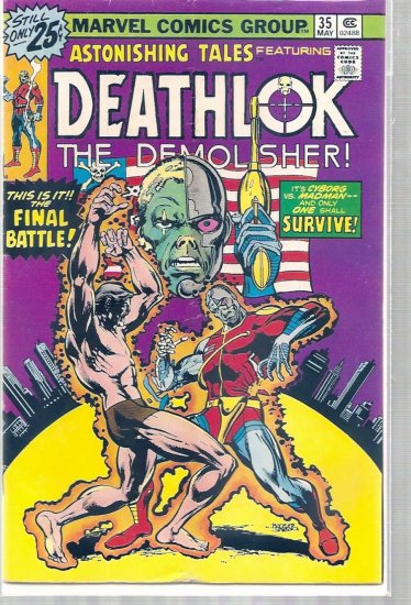 ASTONISHING TALES # 35, 4.0 VG