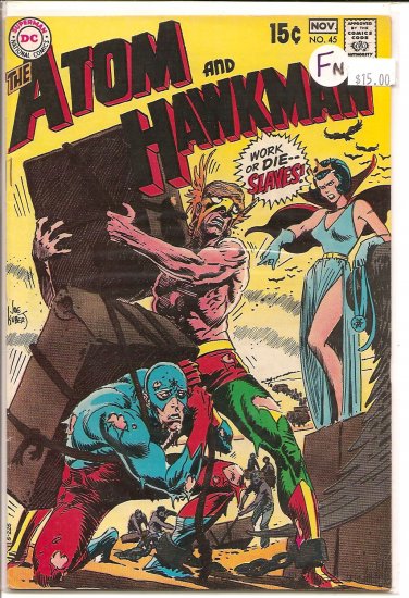 Atom and Hawkman # 45, 6.0 FN