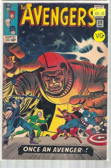 AVENGERS # 23, 4.5 VG +