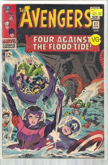 AVENGERS # 27, 4.5 VG +