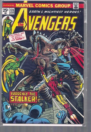 AVENGERS # 124, 7.5 VF -