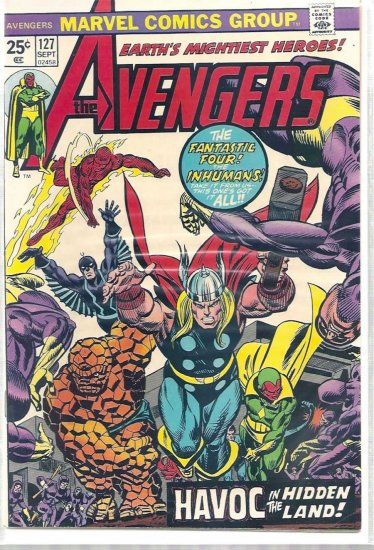 AVENGERS # 127, 6.0 FN