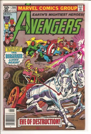 Avengers # 208, 6.0 FN 