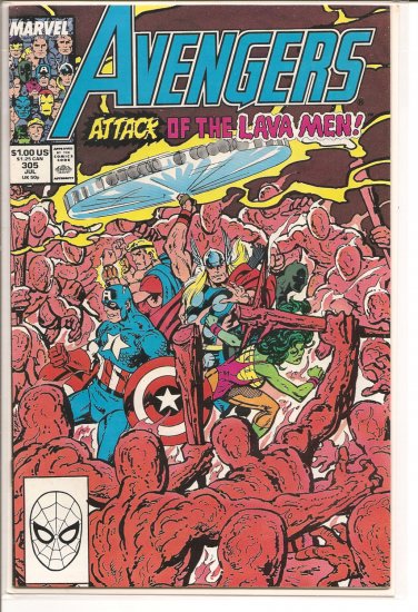 Avengers # 305, 8.0 VF