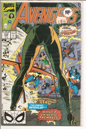 Avengers # 315, 9.2 NM -